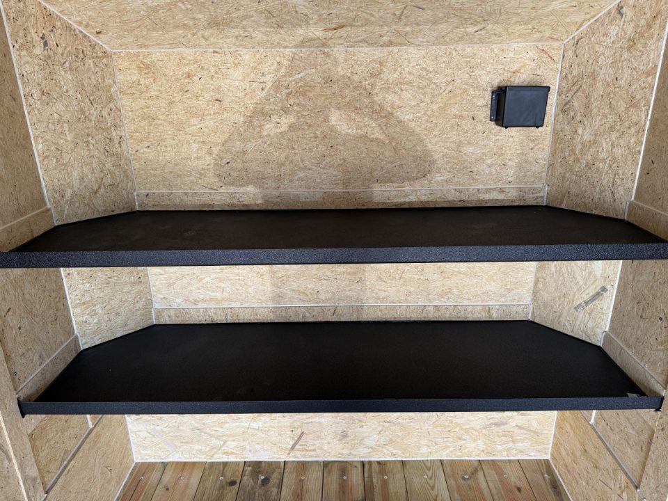 New TX7X16TA3 TEXAS TRAILERS 7' X 16' CARGO / ENCLOSED TRAILER W/REAR RAMP DOOR & SIDE DOOR, PRO LANDSCAPE PACKAGE
