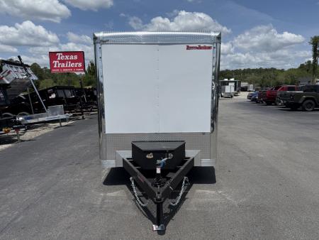 New TX7X16TA3 TEXAS TRAILERS 7' X 16' CARGO / ENCLOSED TRAILER W/REAR RAMP DOOR & SIDE DOOR, PRO LANDSCAPE PACKAGE