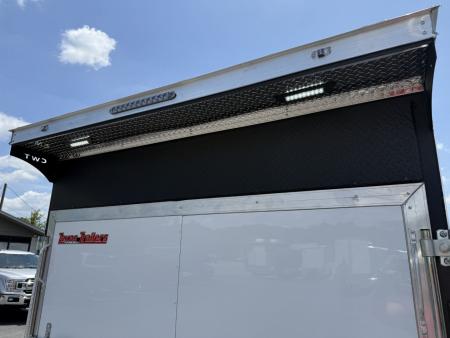 New TX7X16TA3 TEXAS TRAILERS 7' X 16' CARGO / ENCLOSED TRAILER W/REAR RAMP DOOR & SIDE DOOR, PRO LANDSCAPE PACKAGE