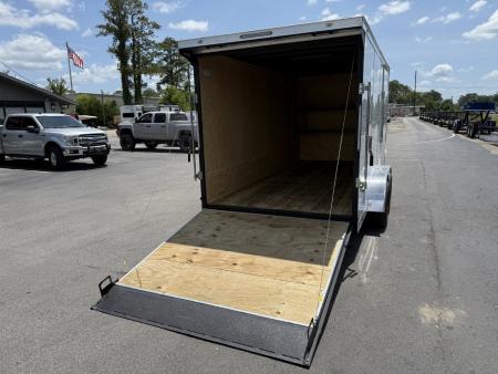 New TX7X16TA3 TEXAS TRAILERS 7' X 16' CARGO / ENCLOSED TRAILER W/REAR RAMP DOOR & SIDE DOOR, PRO LANDSCAPE PACKAGE
