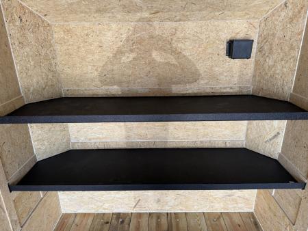 New TX7X16TA3 TEXAS TRAILERS 7' X 16' CARGO / ENCLOSED TRAILER W/REAR RAMP DOOR & SIDE DOOR, PRO LANDSCAPE PACKAGE