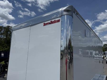 New TX7X16TA3 TEXAS TRAILERS 7' X 16' CARGO / ENCLOSED TRAILER W/REAR RAMP DOOR & SIDE DOOR, PRO LANDSCAPE PACKAGE