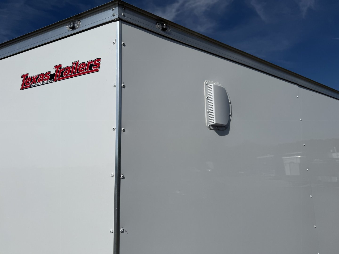 New TX7X16TA2 TEXAS TRAILERS 7' X 16' CARGO / ENCLOSED TRAILER W/REAR RAMP DOOR & SIDE DOOR
