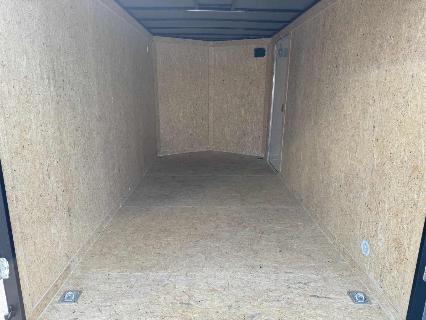 New TX7X16TA2 TEXAS TRAILERS 7' X 16' CARGO / ENCLOSED TRAILER W/REAR RAMP DOOR & SIDE DOOR