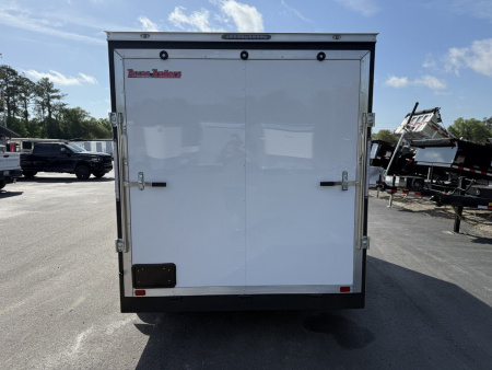 New TX7X16TA2 TEXAS TRAILERS 7' X 16' CARGO / ENCLOSED TRAILER W/REAR RAMP DOOR & SIDE DOOR