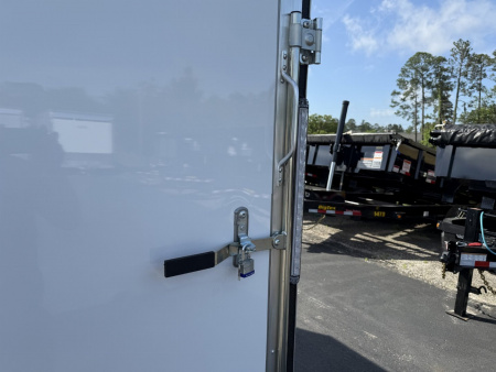 New TX7X16TA2 TEXAS TRAILERS 7' X 16' CARGO / ENCLOSED TRAILER W/REAR RAMP DOOR & SIDE DOOR