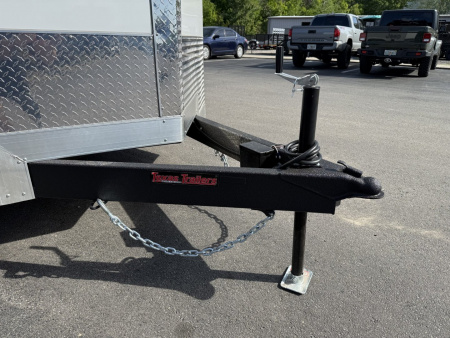 New TX7X16TA2 TEXAS TRAILERS 7' X 16' CARGO / ENCLOSED TRAILER W/REAR RAMP DOOR & SIDE DOOR