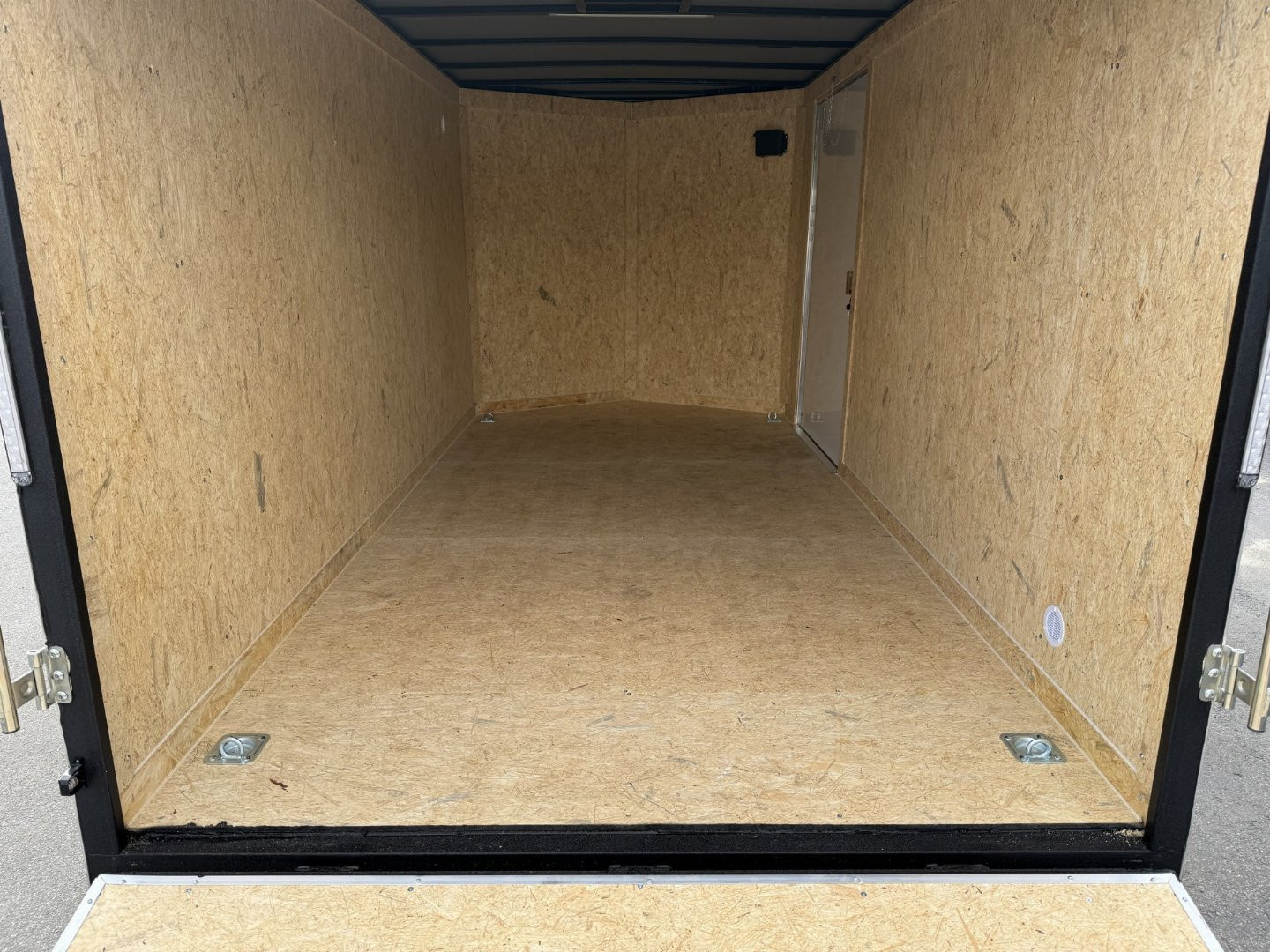 New TX7X14TA2 TEXAS TRAILERS 7' X 14' CARGO / ENCLOSED TRAILER W/REAR RAMP DOOR & SIDE DOOR