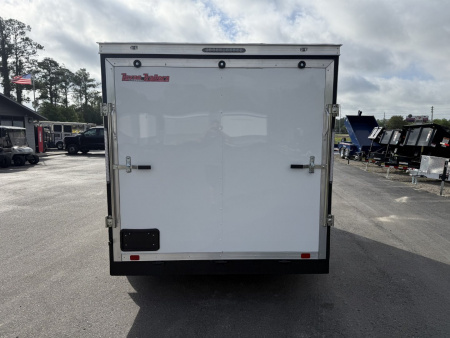 New TX7X14TA2 TEXAS TRAILERS 7' X 14' CARGO / ENCLOSED TRAILER W/REAR RAMP DOOR & SIDE DOOR