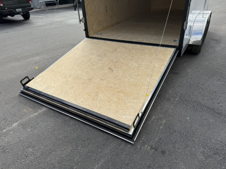 New TX7X14TA2 TEXAS TRAILERS 7' X 14' CARGO / ENCLOSED TRAILER W/REAR RAMP DOOR & SIDE DOOR