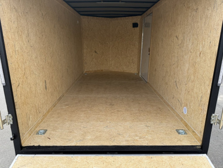New TX7X14TA2 TEXAS TRAILERS 7' X 14' CARGO / ENCLOSED TRAILER W/REAR RAMP DOOR & SIDE DOOR
