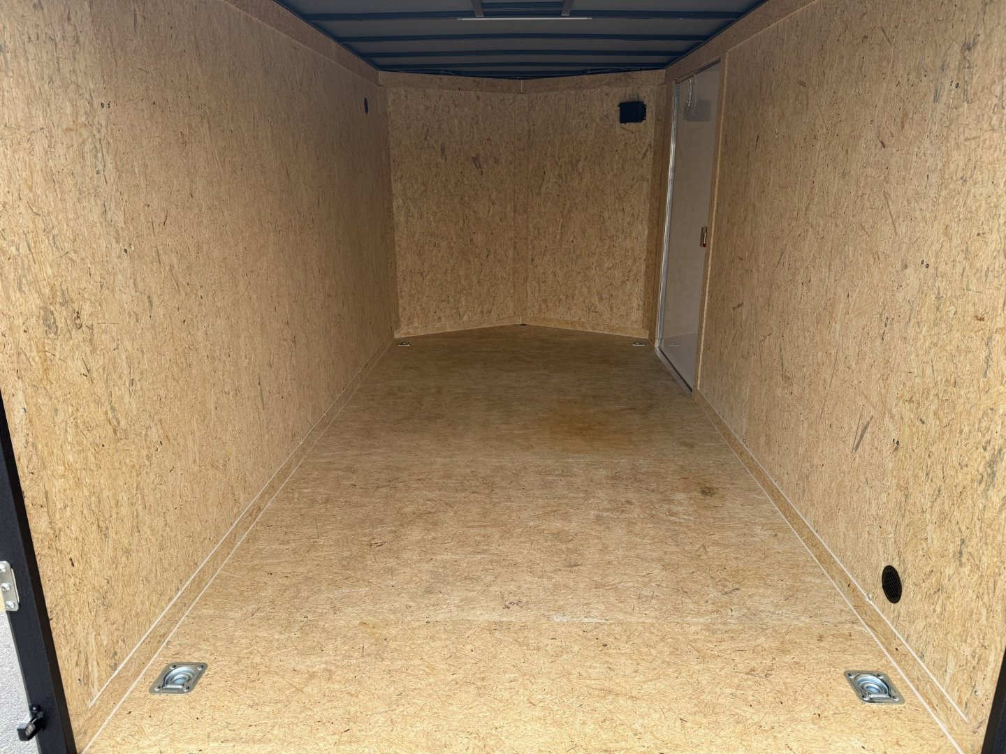 New TX7X14TA2 TEXAS TRAILERS 7' X 14' CARGO / ENCLOSED TRAILER W/REAR RAMP DOOR & SIDE DOOR