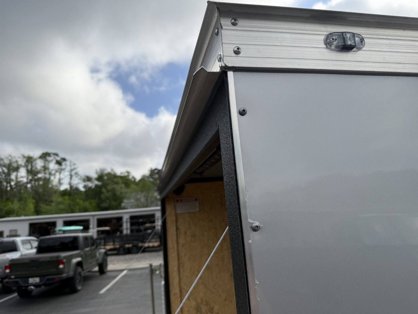 New TX7X14TA2 TEXAS TRAILERS 7' X 14' CARGO / ENCLOSED TRAILER W/REAR RAMP DOOR & SIDE DOOR