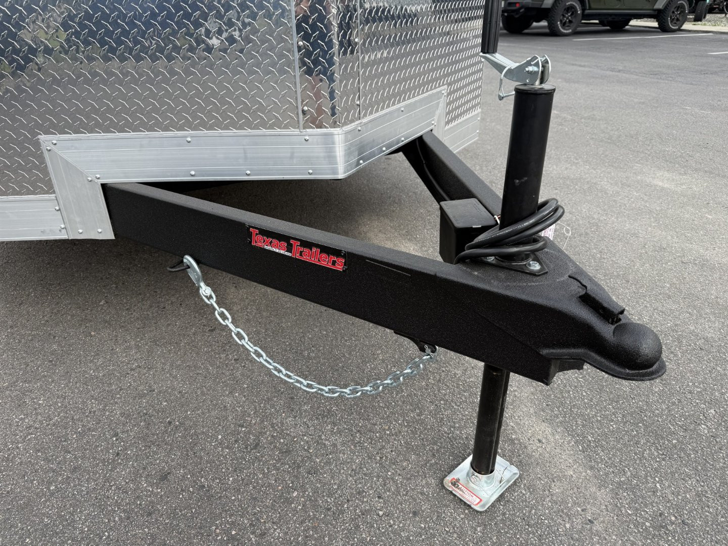 New TX7X14TA2 TEXAS TRAILERS 7' X 14' CARGO / ENCLOSED TRAILER W/REAR RAMP DOOR & SIDE DOOR