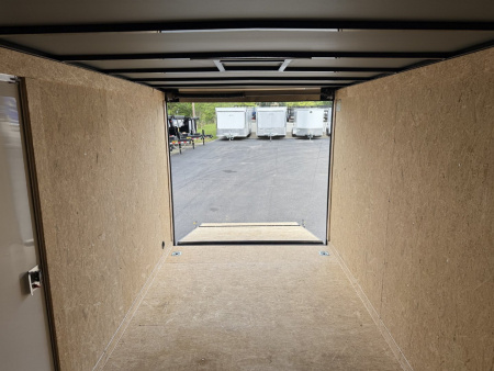 New TX7X14TA2 TEXAS TRAILERS 7' X 14' CARGO / ENCLOSED TRAILER W/REAR RAMP DOOR & SIDE DOOR