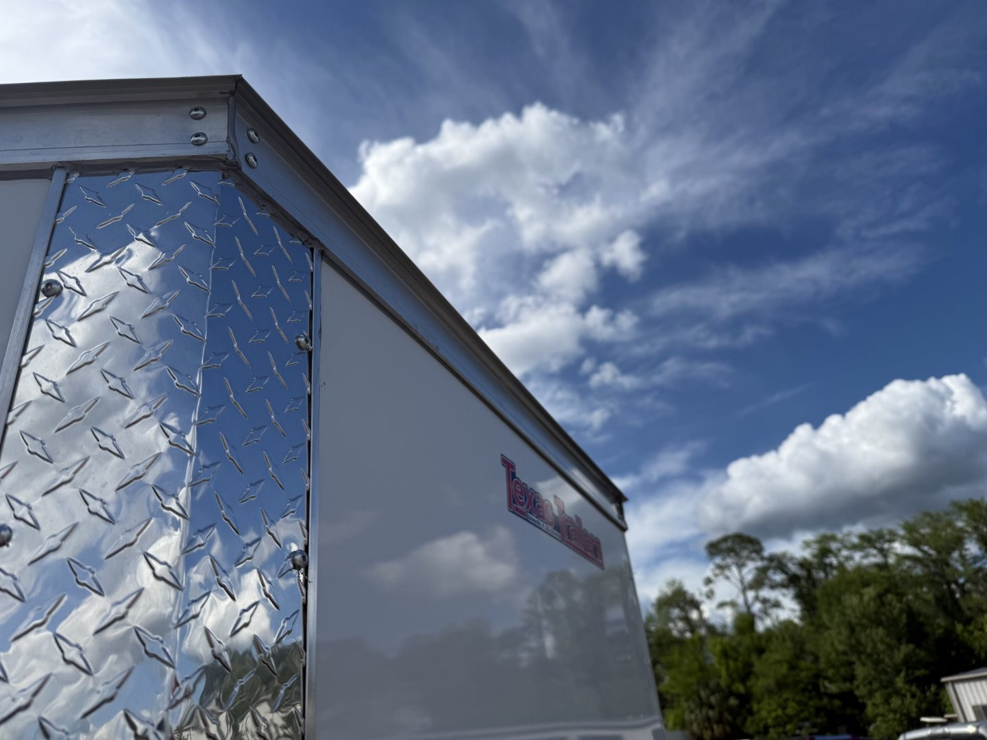 New TX6X12SA TEXAS TRAILERS 6' X 12' CARGO / ENCLOSED TRAILER W/REAR RAMP DOOR & SIDE DOOR