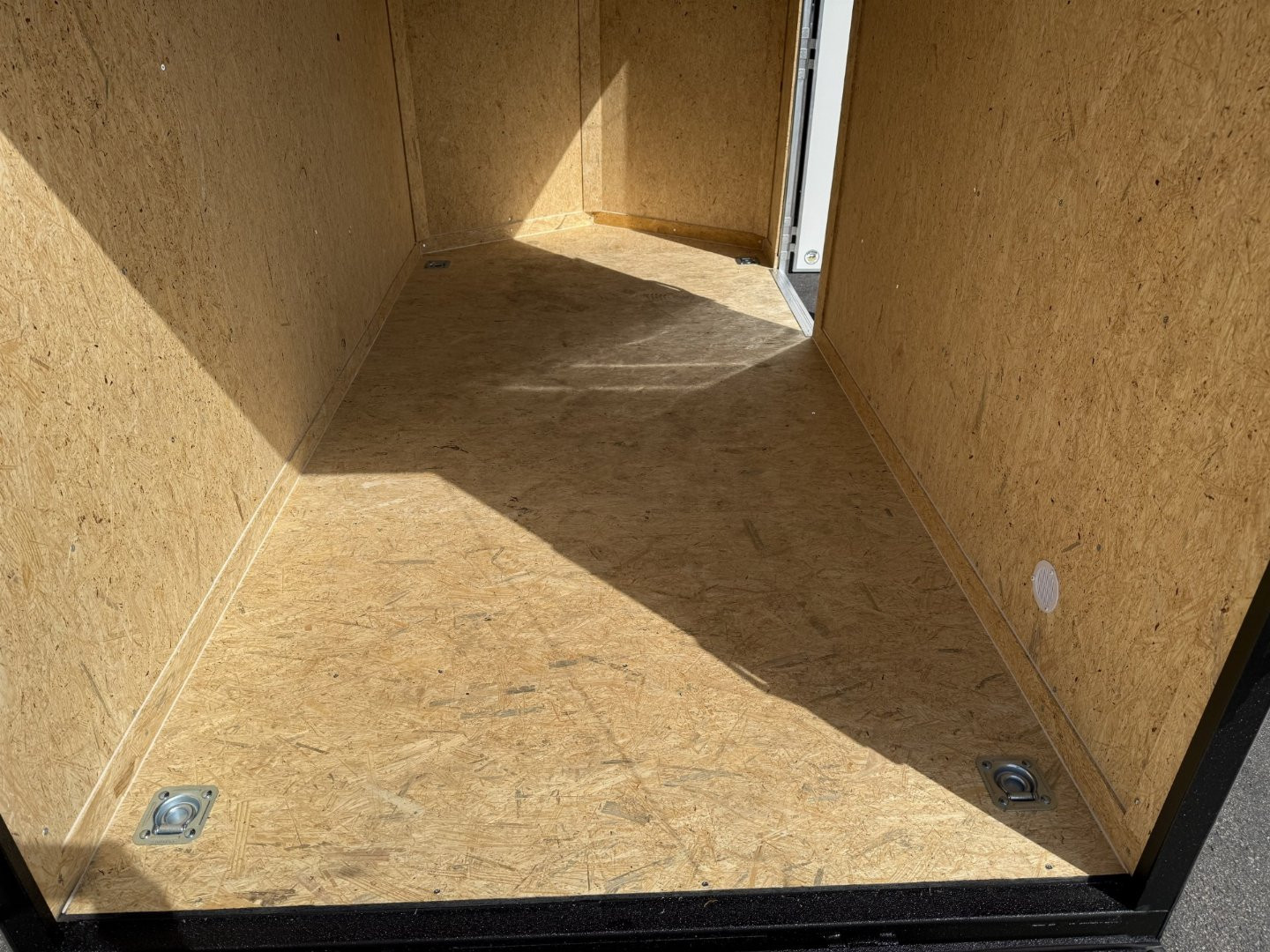 New TX6X12SA TEXAS TRAILERS 6' X 12' CARGO / ENCLOSED TRAILER W/REAR RAMP DOOR & SIDE DOOR