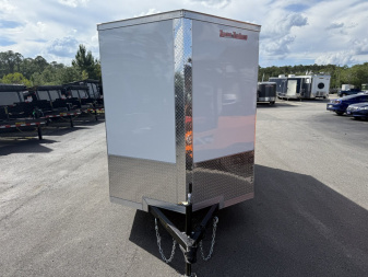 New TX6X12SA TEXAS TRAILERS 6' X 12' CARGO / ENCLOSED TRAILER W/REAR RAMP DOOR & SIDE DOOR