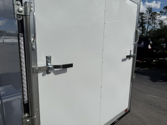 New TX6X12SA TEXAS TRAILERS 6' X 12' CARGO / ENCLOSED TRAILER W/REAR RAMP DOOR & SIDE DOOR