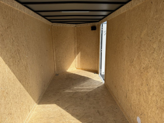 New TX6X12SA TEXAS TRAILERS 6' X 12' CARGO / ENCLOSED TRAILER W/REAR RAMP DOOR & SIDE DOOR