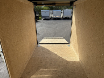 New TX6X12SA TEXAS TRAILERS 6' X 12' CARGO / ENCLOSED TRAILER W/REAR RAMP DOOR & SIDE DOOR