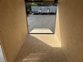 New TX6X12SA TEXAS TRAILERS 6' X 12' CARGO / ENCLOSED TRAILER W/REAR RAMP DOOR & SIDE DOOR