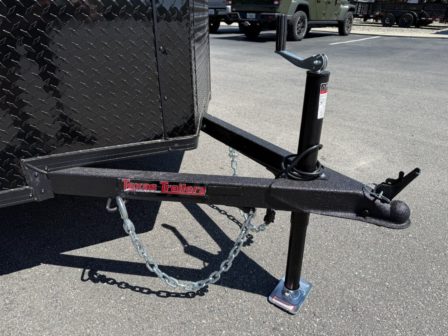 New TX6X10SA TEXAS TRAILERS 6' X 10' CARGO / ENCLOSED TRAILER W/REAR RAMP DOOR & SIDE DOOR