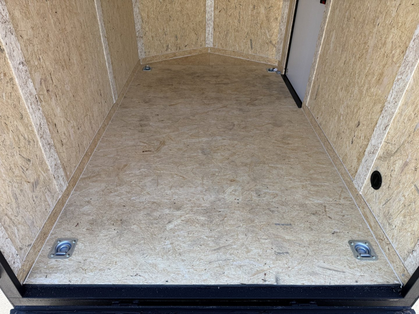 New TX6X10SA TEXAS TRAILERS 6' X 10' CARGO / ENCLOSED TRAILER W/REAR RAMP DOOR & SIDE DOOR