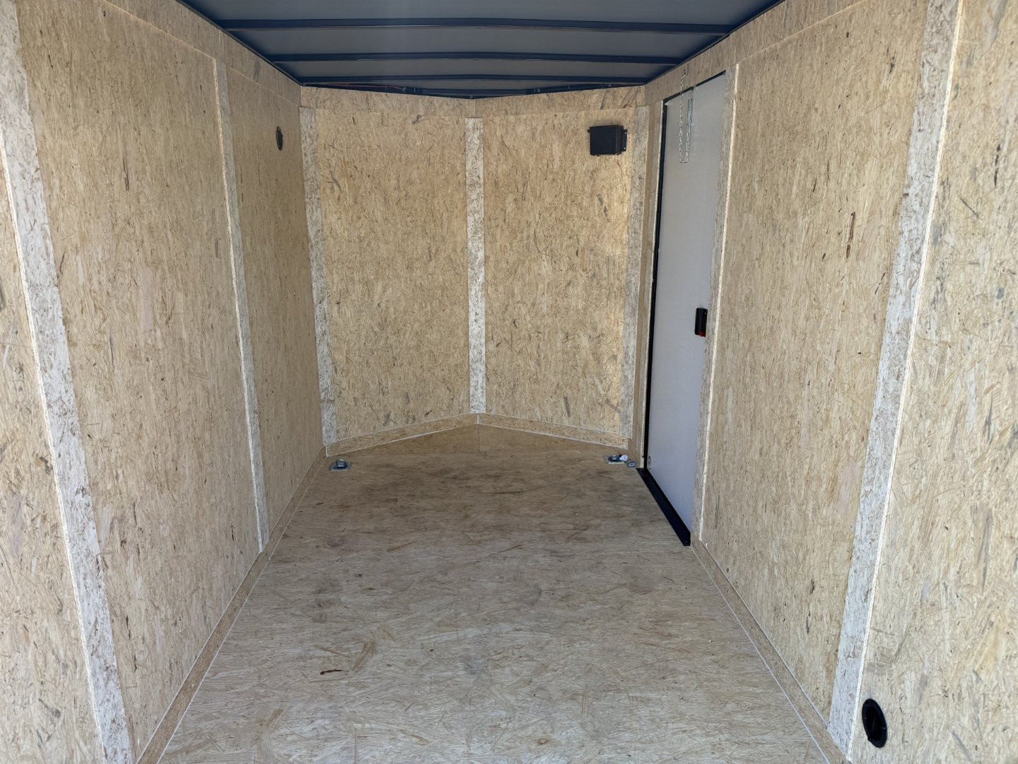 New TX6X10SA TEXAS TRAILERS 6' X 10' CARGO / ENCLOSED TRAILER W/REAR RAMP DOOR & SIDE DOOR