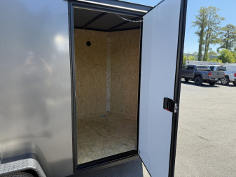 New TX6X10SA TEXAS TRAILERS 6' X 10' CARGO / ENCLOSED TRAILER W/REAR RAMP DOOR & SIDE DOOR