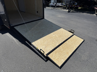 New TX6X10SA TEXAS TRAILERS 6' X 10' CARGO / ENCLOSED TRAILER W/REAR RAMP DOOR & SIDE DOOR