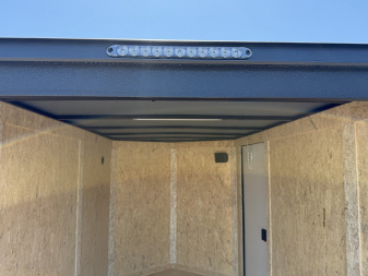 New TX6X10SA TEXAS TRAILERS 6' X 10' CARGO / ENCLOSED TRAILER W/REAR RAMP DOOR & SIDE DOOR