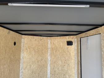 New TX6X10SA TEXAS TRAILERS 6' X 10' CARGO / ENCLOSED TRAILER W/REAR RAMP DOOR & SIDE DOOR