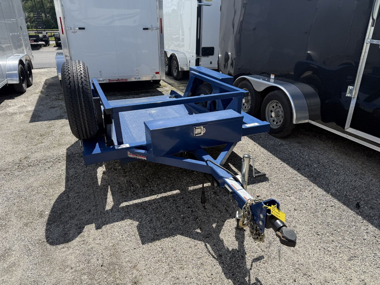 Used USED 2024 S8-35 AIR TOW 4'4" X 8'6" DROP DECK / EQUIPMENT TRAILER