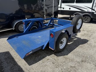 Used USED 2024 S8-35 AIR TOW 4'4" X 8'6" DROP DECK / EQUIPMENT TRAILER