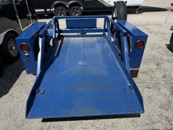 Used USED 2024 S8-35 AIR TOW 4'4" X 8'6" DROP DECK / EQUIPMENT TRAILER