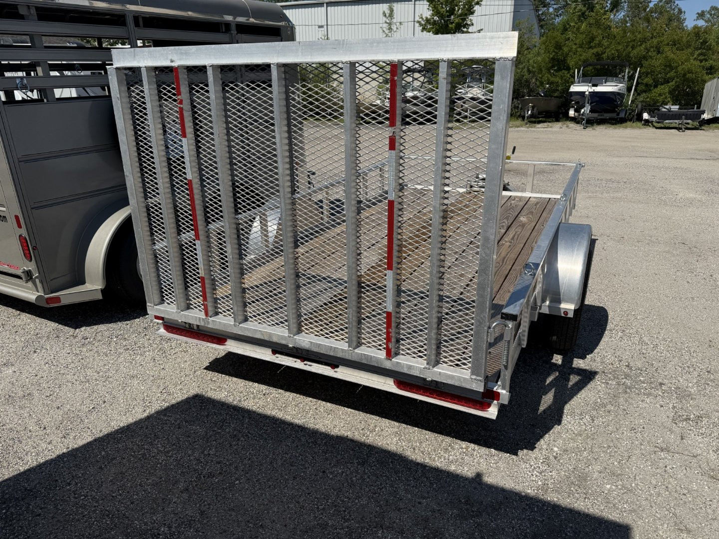 Used 2020 Carry-On 6X12AGW Aluminum Utility Trailer