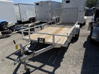 Used 2020 Carry-On 6X12AGW Aluminum Utility Trailer