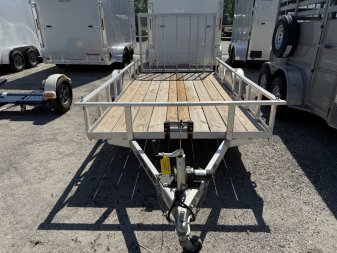 Used 2020 Carry-On 6X12AGW Aluminum Utility Trailer