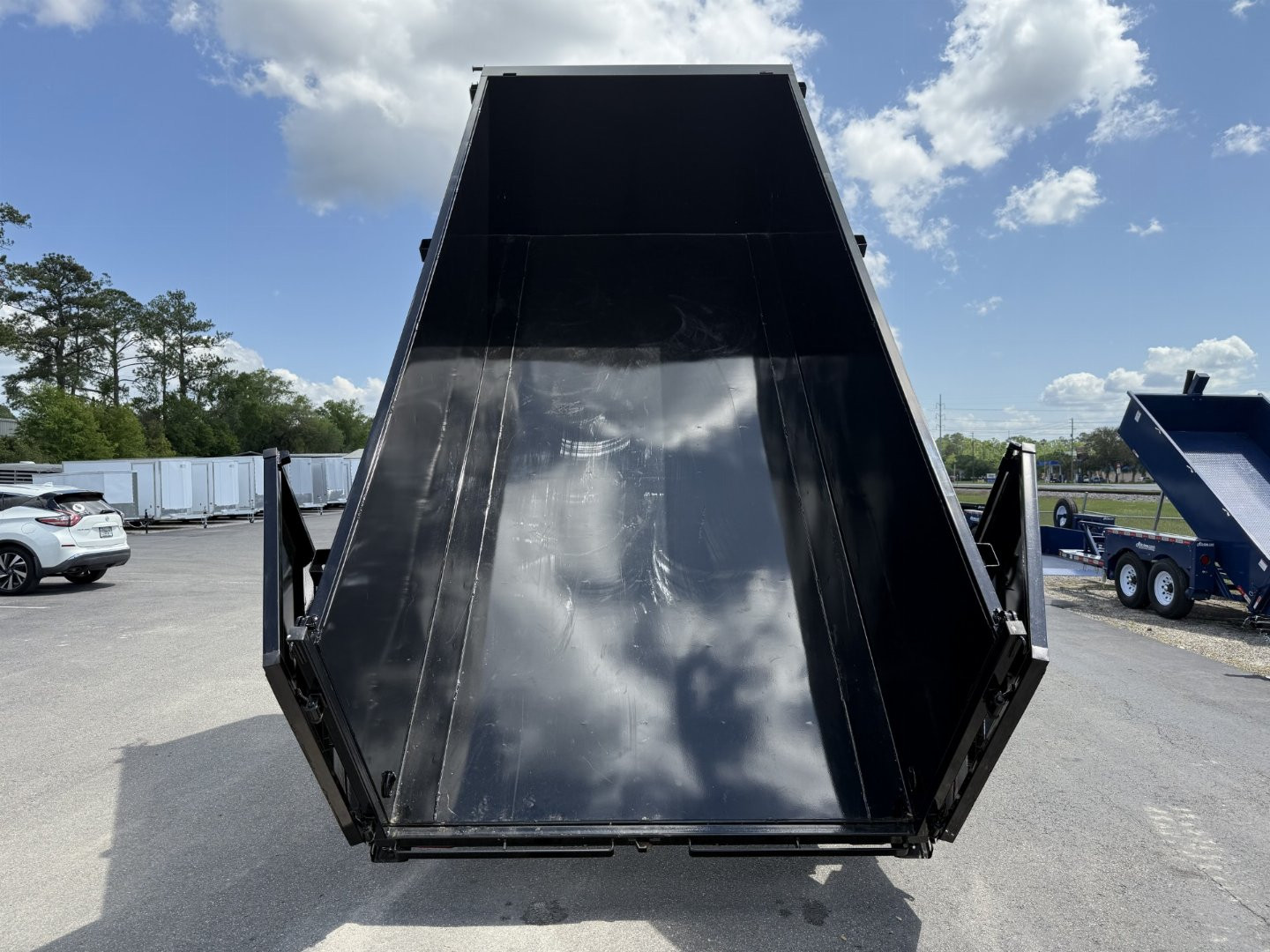 New 16LP-16BK6-P4 BIG TEX 7' X 16' DUMP TRAILER W/ 4' SIDES