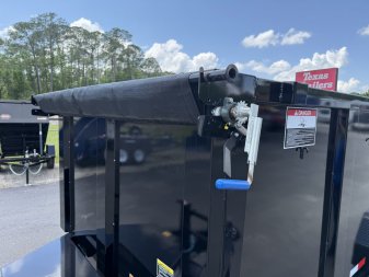 New 16LP-16BK6-P4 BIG TEX 7' X 16' DUMP TRAILER W/ 4' SIDES