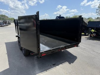 New 16LP-16BK6-P4 BIG TEX 7' X 16' DUMP TRAILER W/ 4' SIDES