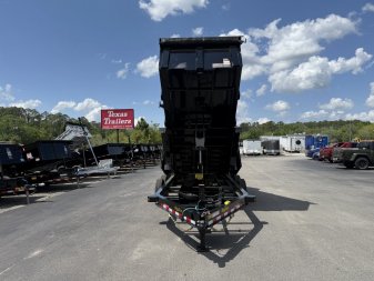 New 16LP-16BK6-P4 BIG TEX 7' X 16' DUMP TRAILER W/ 4' SIDES