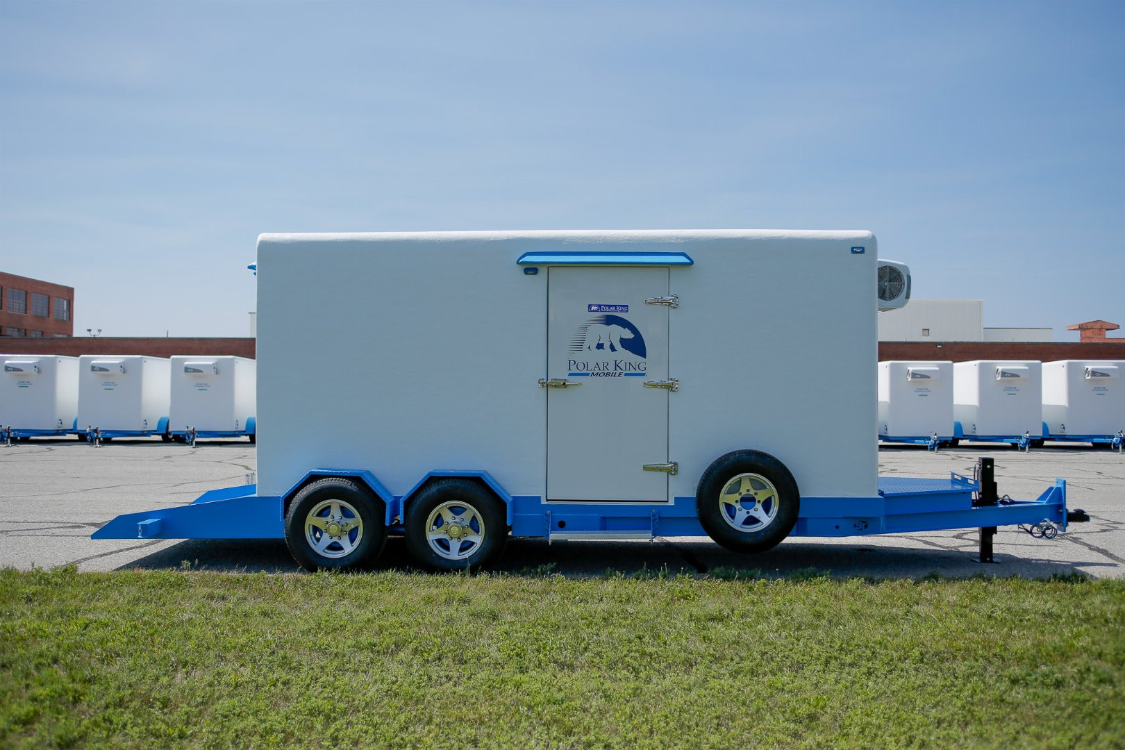 New PKM616 AVALANCHE POLAR KING MOBILE DROP DECK 6' X 16' REFRIGERATED TRAILER
