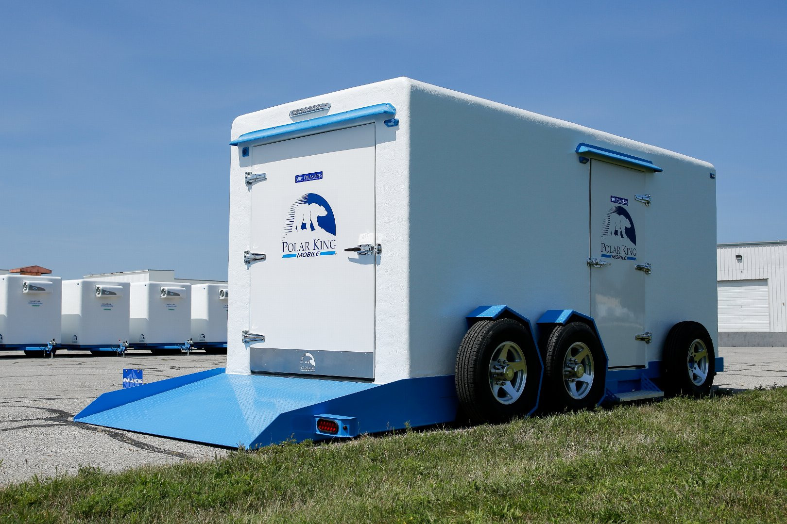 New PKM616 AVALANCHE POLAR KING MOBILE DROP DECK 6' X 16' REFRIGERATED TRAILER