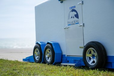 New PKM616 AVALANCHE POLAR KING MOBILE DROP DECK 6' X 16' REFRIGERATED TRAILER
