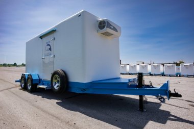 New PKM616 AVALANCHE POLAR KING MOBILE DROP DECK 6' X 16' REFRIGERATED TRAILER