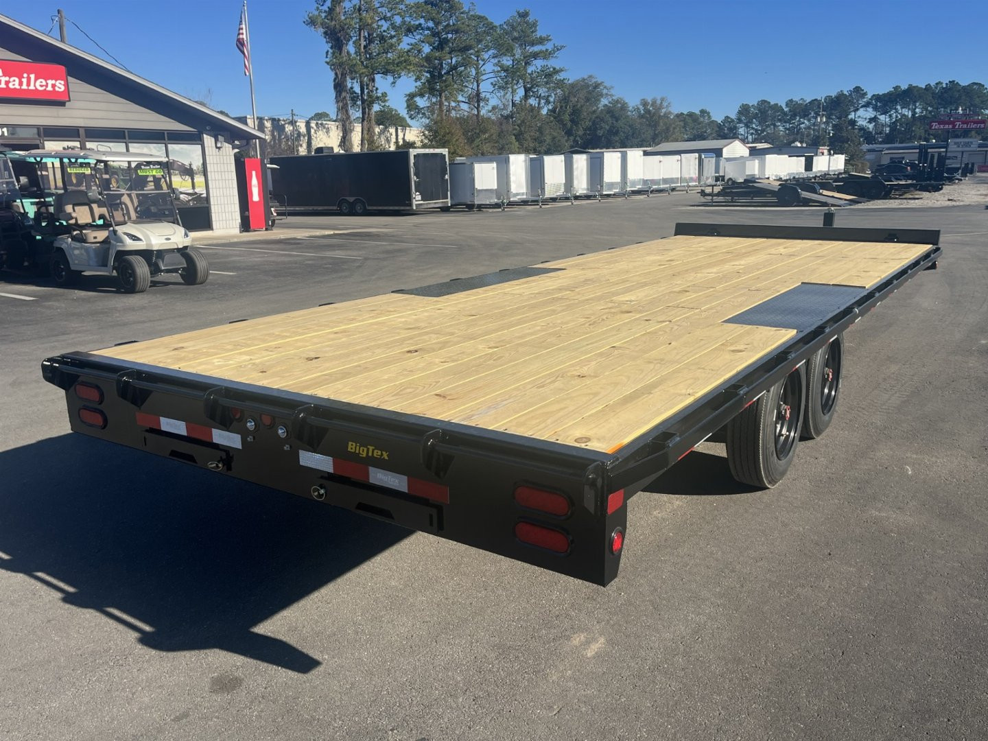 New 16OA-22STA-S8BK BIG TEX TRAILERS 8.5'X 22' DECKOVER TRAILER