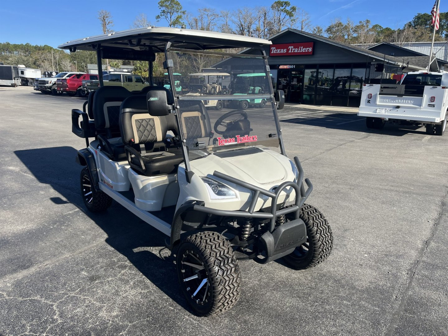 New Sirius Lifted 4+2-Li210 Golf Cart (LSV Street Legal)