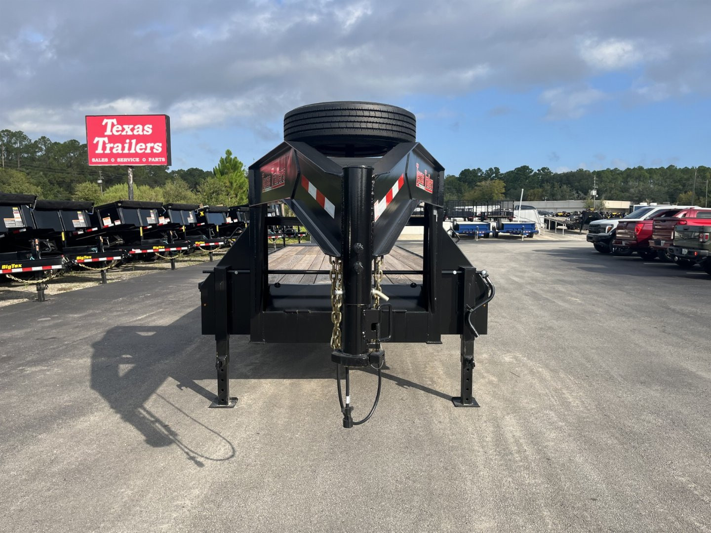 New FB3516G Texas Trailers 8'6" x 35' Gooseneck Flatbed Trailer